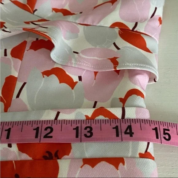 Black Halo Women's Zalda Ruffled Floral Mini Dress - Picture 16 of 16